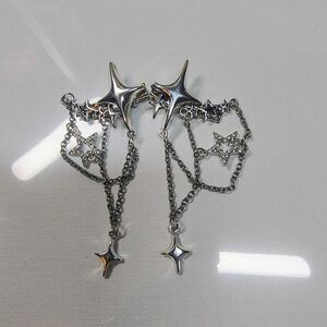 No-brand Women's Silver and Grey Hair-accessories